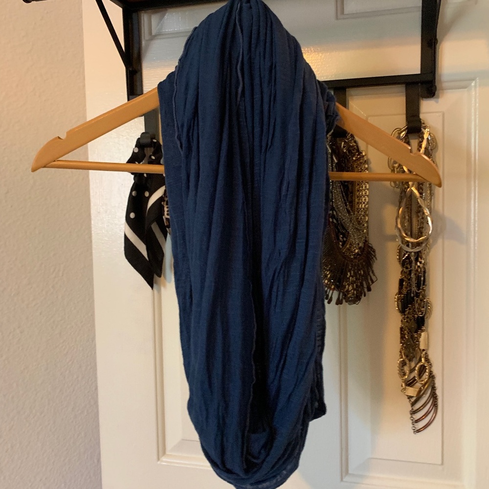 J Brand Infinity Scarf - Navy
